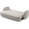 Rozkládací pohovka Olio 238 cm Abriamo 06 bouclé šedá