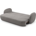 Rozkládací pohovka Olio 238 cm Abriamo 07 bouclé šedá