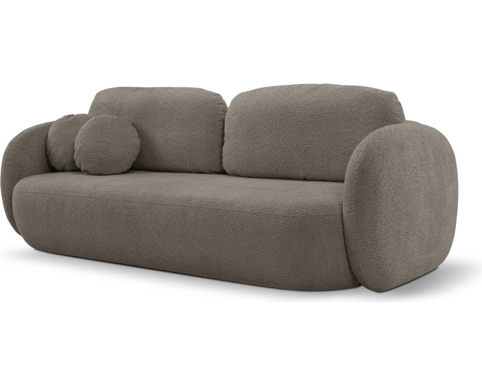 Rozkládací pohovka Olio 238 cm Abriamo 01 bouclé taupe