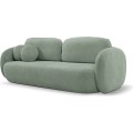 Rozkládací pohovka Olio 238 cm Abriamo 10 bouclé zelená