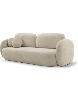Rozkládací pohovka Olio 238 cm Abriamo 03 bouclé béžová