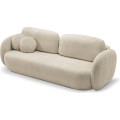 Rozkládací pohovka Olio 238 cm Abriamo 03 bouclé béžová