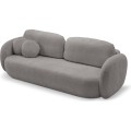 Rozkládací pohovka Olio 238 cm Abriamo 07 bouclé šedá