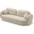Rozkládací pohovka Olio 238 cm Abriamo 03 bouclé béžová