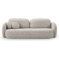 Rozkládací pohovka Olio 238 cm Abriamo 06 bouclé šedá