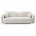 Rozkládací pohovka Olio 238 cm Abriamo 05 bouclé světle šedá