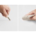 Toaletní stolek Vasagle Berny 90 cm se zrcadlem a LED osvětlením bílý