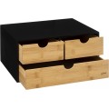 Organizér Practicality 3 šuplíky bambusový