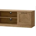 Televizní stolek Cozy 25 z masivu 160 cm dub Rustikal