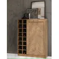 Komoda s barem Cozy z masivu 15 100 cm dub Rustikal