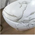 Umyvadlo na desku Pati bílé