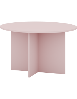 Konferenční stolek Phoebe 01 84 cm růžový