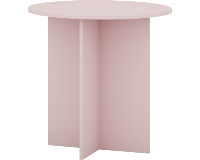 Odkládací stolek Phoebe 02 65 cm růžový
