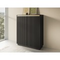 Komoda Royal II 104 cm KW černá/zlatá