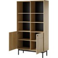 Knihovna Japandi 104 cm dub linea