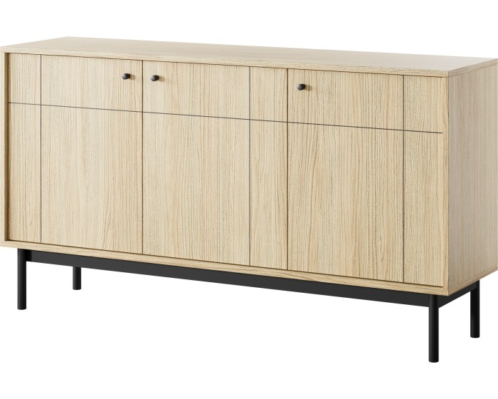 Komoda Japandi 154 cm dub linea