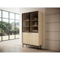 Vitrína Japandi 104 cm dub linea