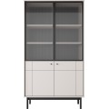 Vitrína Japandi 104 cm kašmír