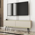 Nohy k TV stolku ORO 135 cm 4 ks černé