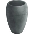 Plastový květináč CANOLOS HIGH 40 cm grafitový
