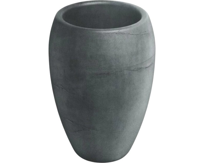 Plastový květináč CANOLOS HIGH 40 cm grafitový