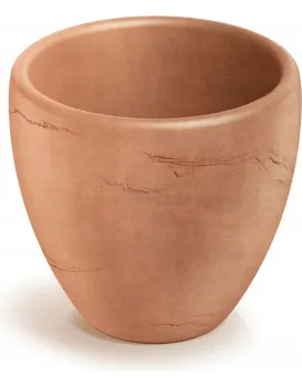 Plastový květináč CANOLOS terakota