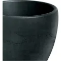 Plastový květináč CANOLOS HIGH 40 cm tmavě šedý