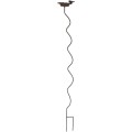Krmítko pro ptáky SPIRAL 128 cm hnědé