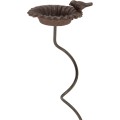 Krmítko pro ptáky SPIRAL 128 cm hnědé
