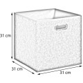 Úložný box Woody 31x31 cm