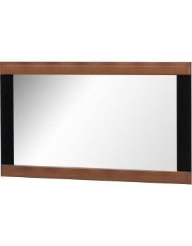 Nástěnné zrcadlo Porti 80 110 cm z masivu dub antický