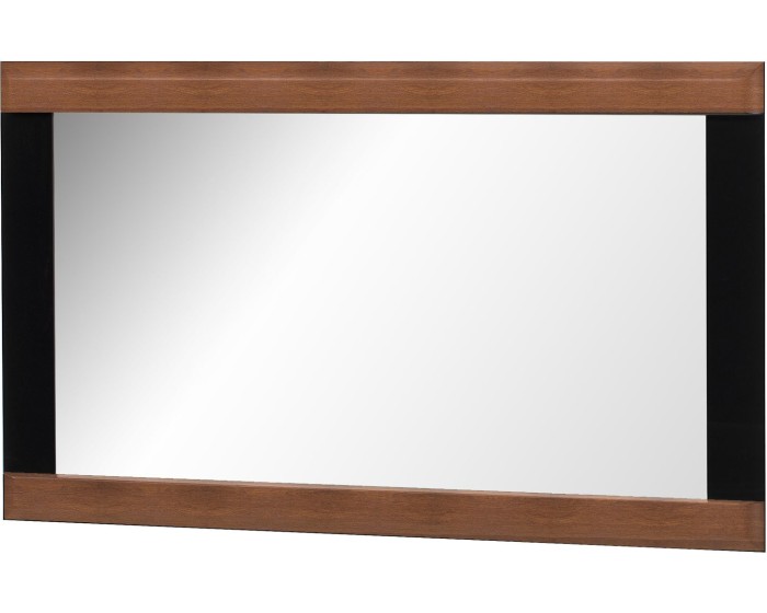 Nástěnné zrcadlo Porti 80 110 cm z masivu dub antický