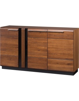 Komoda Porti 45 160 cm z masivu dub antický