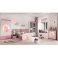 Postel Babydreams medvídek s motýlky růžová