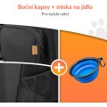 Přepravní batoh pro zvířata Norma černý