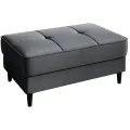 Taburet BELLIS 97 cm Nube 06 tmavě šedý