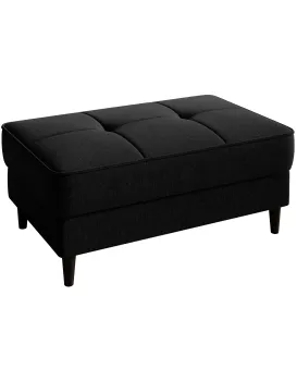 Taburet BELLIS 97 cm Flores 10 černý