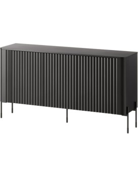Komoda Vera 150 cm černá