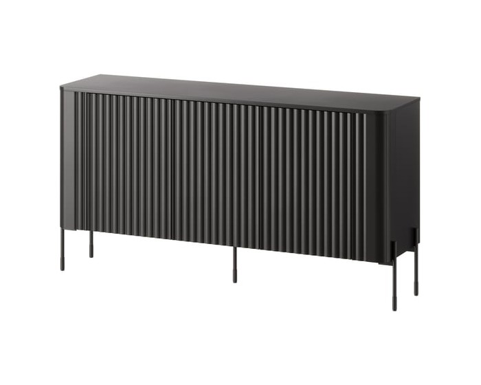 Komoda Vera 150 cm černá