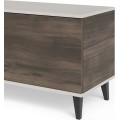 TV stolek Random 150 cm kašmír/ořech