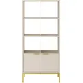 Knihovna Austin 80 cm kašmír/zlatá