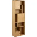 Knihovna Rangoon 60 cm dub přírodní olejovaný