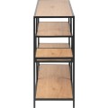 Regál Seaford 114x78 cm divoký dub