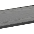 Regál Seaford 114x78 cm černý