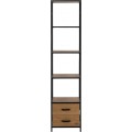 Regál Seaford 42x185 cm divoký dub