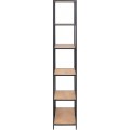 Regál Seaford 77x185 cm divoký dub