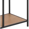 Regál Seaford 77x185 cm divoký dub