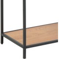 Regál Seaford II 77x185 cm divoký dub