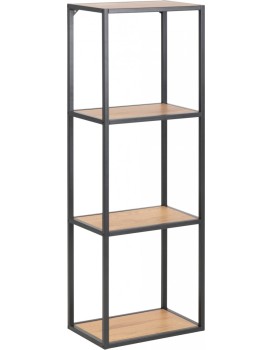 Regál Seaford 37x108 cm divoký dub