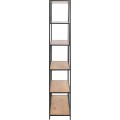 Regál Seaford 114x185 cm divoký dub